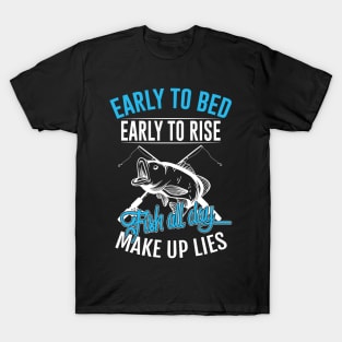 Early to Bed - Fish All Day T-Shirt